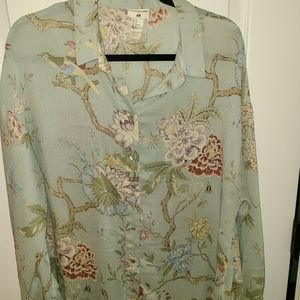 H&M button down  blouse